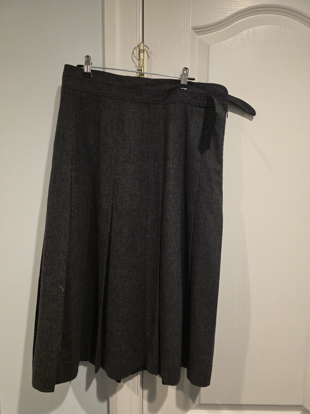 GAP Dark Gray A-Line Skirt